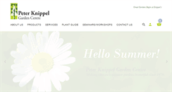 Desktop Screenshot of knippelgardencentre.com